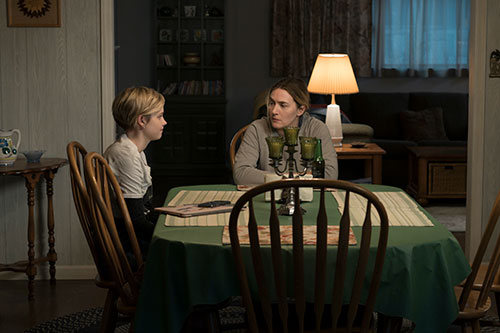 Angourie Rice and Kate Winslet in Mare of Easttown (photo credit: Michele K. Short / HBO)