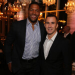 Harvey Spevak and Michael Strahan hosted an elegant dinner at The Dunlavy to celebrate the club's arrival in River Oaks