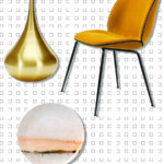 From tactile matte and polished metal finishes to luscious velvets these designs confirm how opposites attract