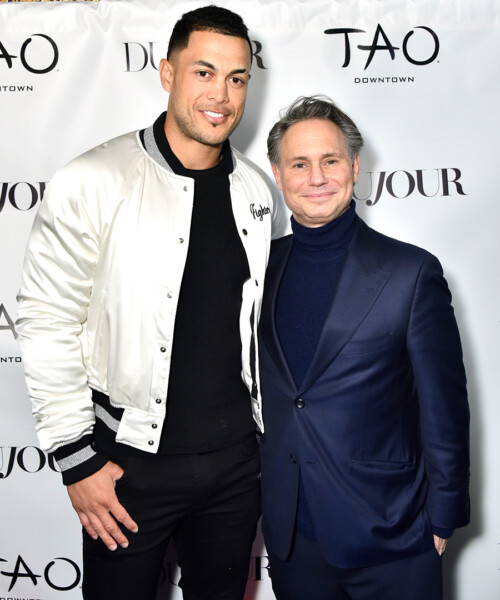 Inside DuJour‘s Cover Party With Giancarlo Stanton