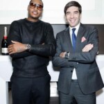 The Knicks star celebrates a new partnership with the Swiss watch brand at its Madison Ave boutique