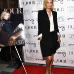 Uma Thurman and other celebrities attended the NYC bash at The Magic Hour rooftop at Moxy Times Square