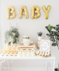 Adorably Chic Baby Shower Décor