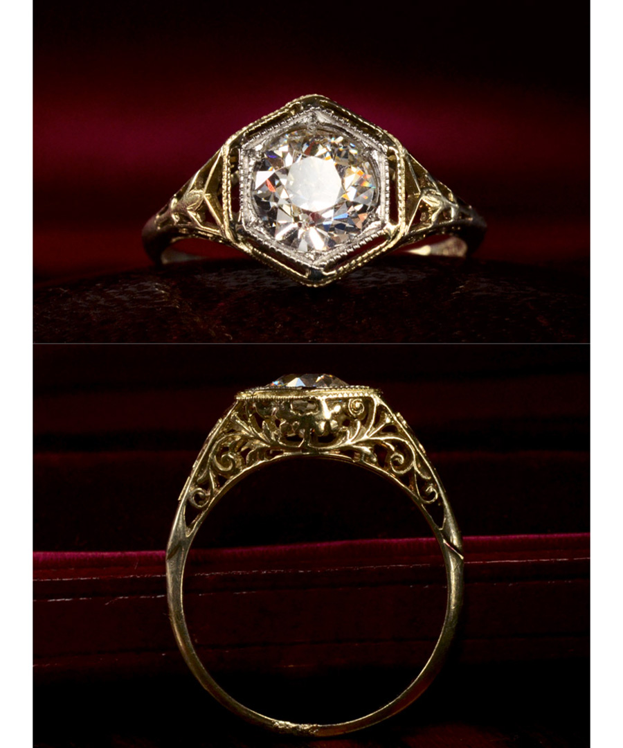 Vintage Engagement Rings - DuJour