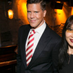 Real estate star Fredrik Eklund hosted a VIP party to commemorate the building's new club and latest residential offerings