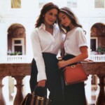 The actress and her daughter model the timeless handbag throughout Rome in the brand's campaign