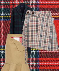 How to Wear Holiday Plaids