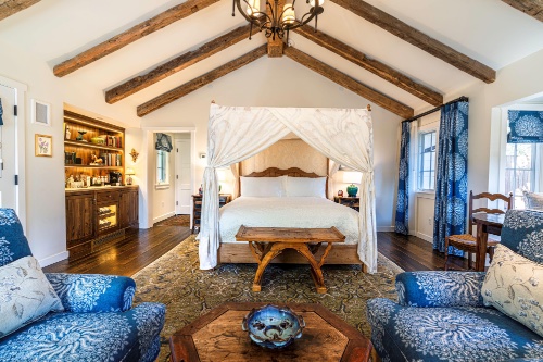 A guest cottage at San Ysidro Ranch