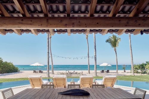 The view from Coral Beach House at the Four Seasons Punta Mita