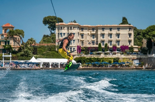 Water sports at the Hôtel Belles Rives