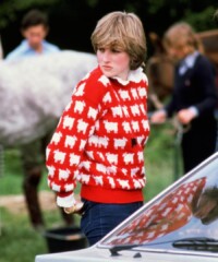 Princess Diana’s Sheep Sweater Goes For $1.14 Million