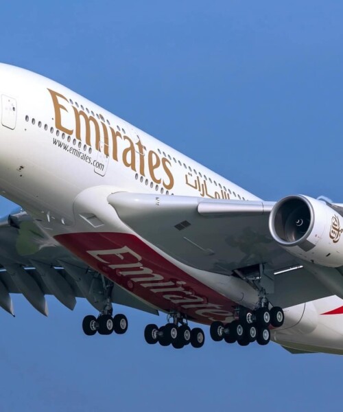 Emirates Double-Decker Airbus A380
