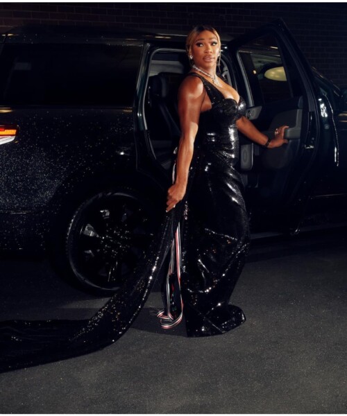 Serena Williams Matches Her Car to Her Dress