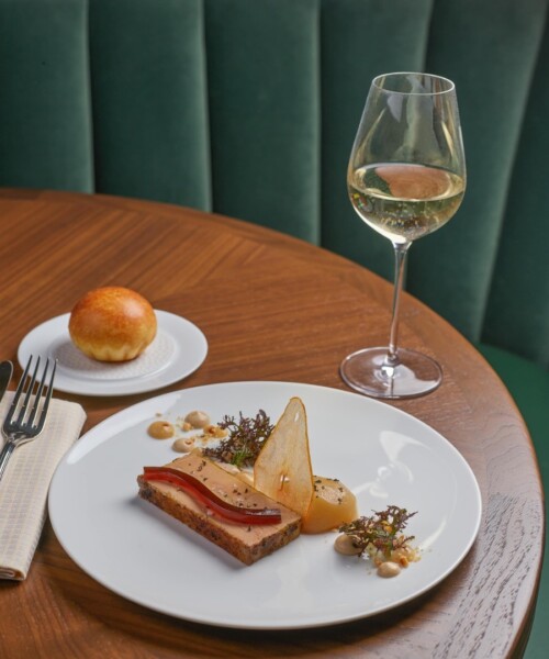 The foie gras terrine at Café Boulud