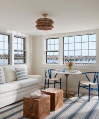 White Elephant Resorts' newest property reopens on the island's marina waterfront with interiors by local designer Audrey Sterk