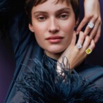 The eponymous range features diamond earrings, rings, necklaces and is available now at the brand's New York flagship with stores in Beverly Hills and Naples, Florida to follow this fall