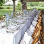 On July 17, Marcolin and Max Mara celebrated the Max Mara Eyewear collection's new sunglasses at the The Private Residence at Wölffer Estate Vineyards in the Hamptons with an intimate lunch