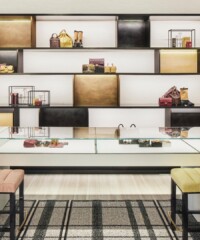 Designed in partnership with architect, Peter Marino, the 4,778-square-foot space features the French label's latest fashion, watches and fine jewelry, fragrance and beauty collections