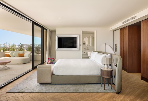 A Luxuriate suite at SLS Barcelona