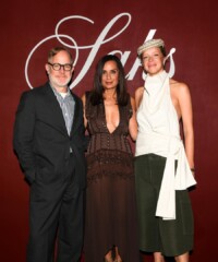 The luxury retailer hosted a cocktail party at its flagship department store's Le Chalet at L'Avenue at Saks