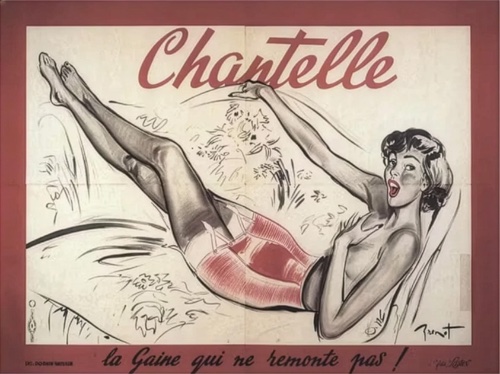 A vintage Chantelle ad