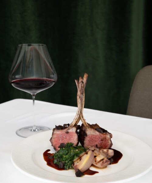 Lamb chops at Duemani