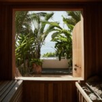 This design-forward coastal retreat outside Sayulita center features open-air villas and sweeping Pacific views.