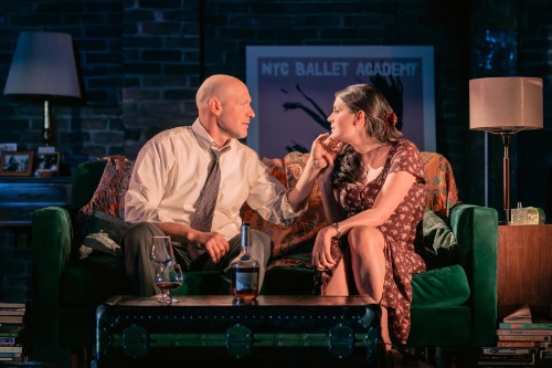Corey Stoll and Cecily Strong in What Happened Was
