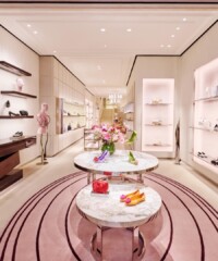 Visit the new Roger Vivier Paris flagship, a stunning two-floor boutique that pays homage to the brand's rich heritage