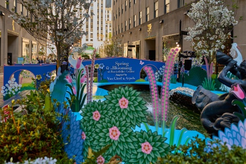 Spring is Blooming at Rockefeller Center