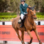 The American equestrian finds her stride