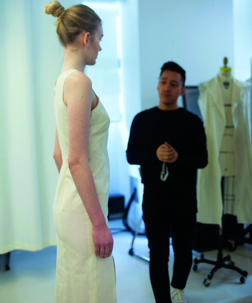 Parsons Graduate Channels the ‘Dean of American Fashion’