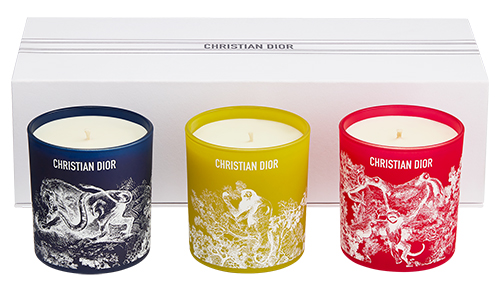 Candles from the Dioriviera collection