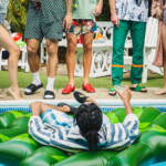 This British footwear brand is channeling the “pool to party” lifestyle courtesy of the rapper’s iconic flair