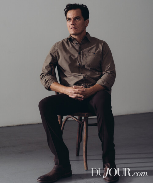 Michael Shannon Has a Drink