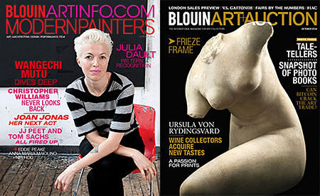 Blouin’s stable of magazines includes Art + Auction and Modern Painters.