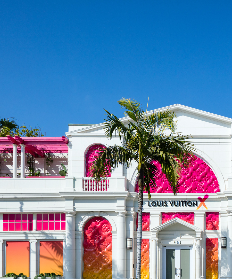 Louis Vuitton Men's Store Opens on Rodeo Drive