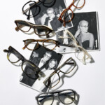 His-and-hers vintage-inspired frames are an elegant focal point for dressing the part