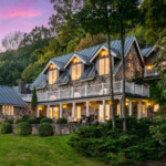 This luxurious seven-acre property overlooking the Ashokan Reservoir is the ideal private escape