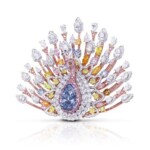 A $100 million dollar diamond brooch puts even the most exceptional plumage to shame