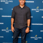 Surfer Kelly Slater celebrated the all-new Superocean Heritage II Chronograph 44 Outerknown watch at Breitling Boutique New York