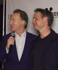 Jason Binn Welcomes Bill Maher at DuJour’s Up & Down Party to Celebrate The Comedian’s Cover