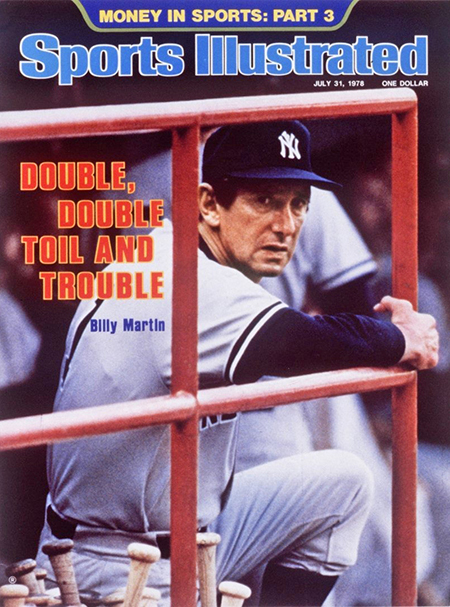 Martin on the Sports Illustrated cover, 1978