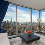 This $15 million unit in the Flatiron District has views of NYC on all sides, a concierge, spa, fitness center and more