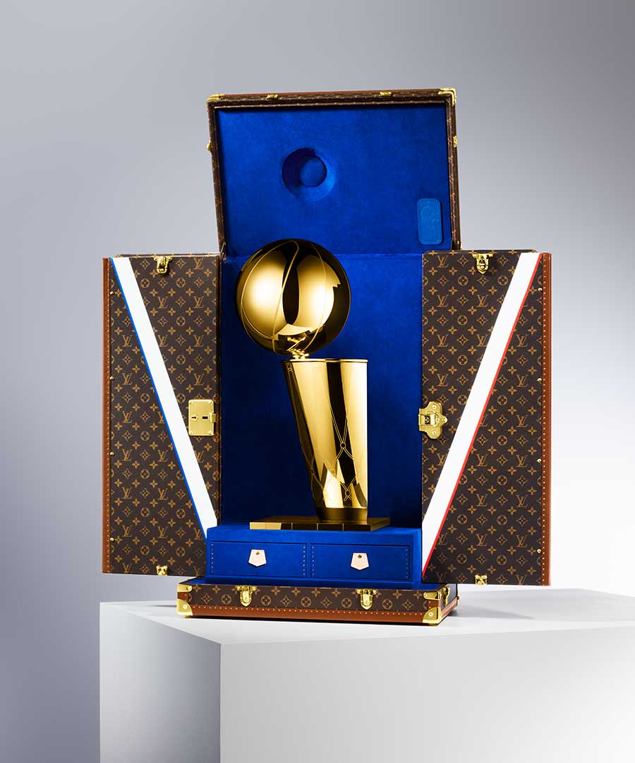 Louis Vuitton Is The NBA's First Official Trophy Travel Case Designer -  DuJour