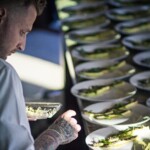 The Italian automaker took over a Red Mountain mansion for an intimate dinner, prepared by chef Michael Voltaggio