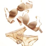Fancy underpinnings go sheer and simple for everyday wear in the designer’s collection