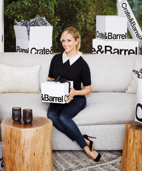 Reese Witherspoon & Crate and Barrel Partner for the Holidays