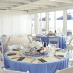 DuJour honors Brunello Cucinelli President Massimo Caronna with a luncheon at the Bridgehampton Tennis & Surf Club