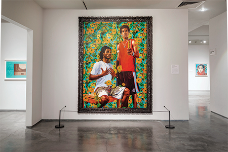 Kehinde Wiley, “Marechal Floriano Peixoto II” from The World Stage: Brazil series (2009)